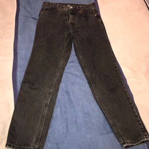 Zara Black High Rise Jeans